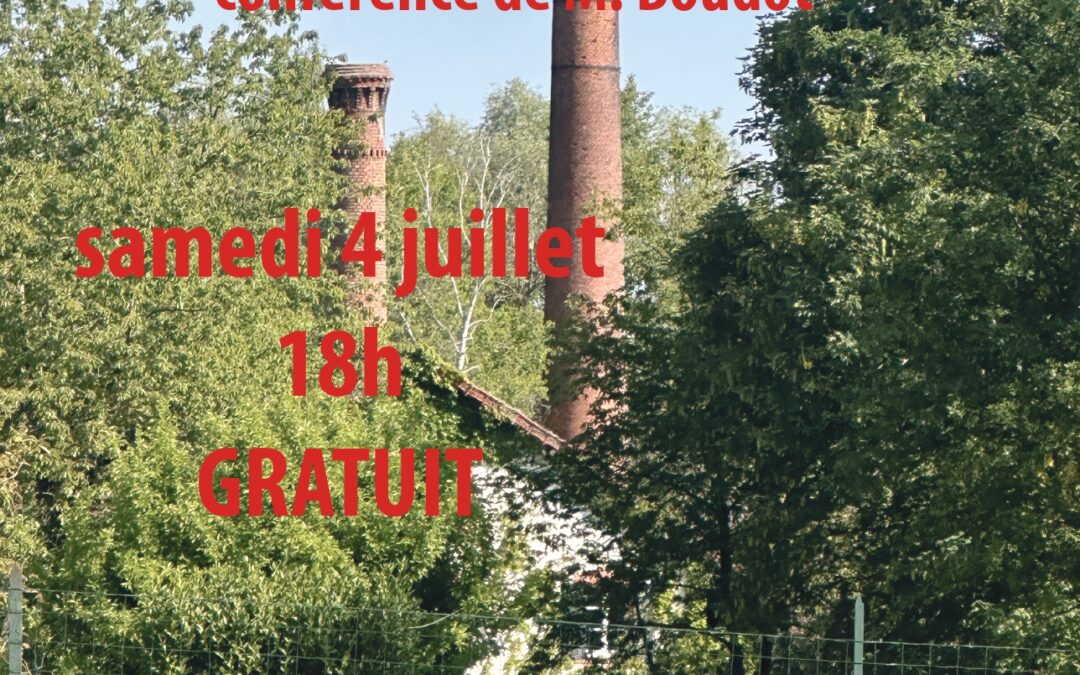 Conférence de M. Boudot le 4 Juillet 2026